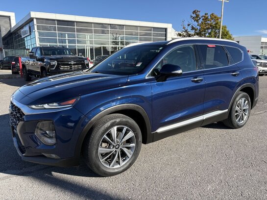 HYUNDAI SANTA FE LUXE 2019 2019 Bleu