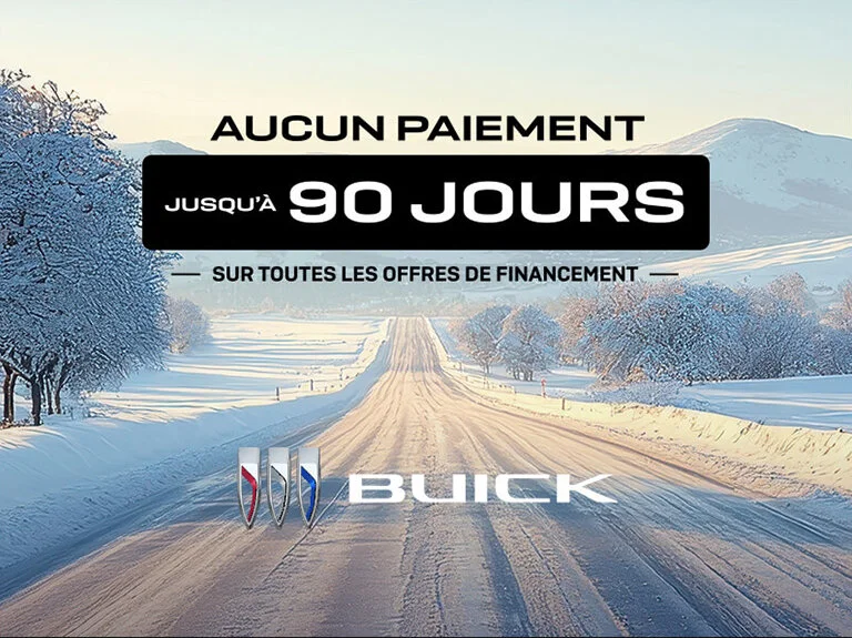 Buick 90 jours accueil fevrier
